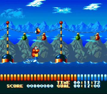 Super Aquatic Games Starring the Aquabats, The (USA) (Beta) screen shot game playing